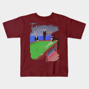 Snooker Aiming Kids T-Shirt